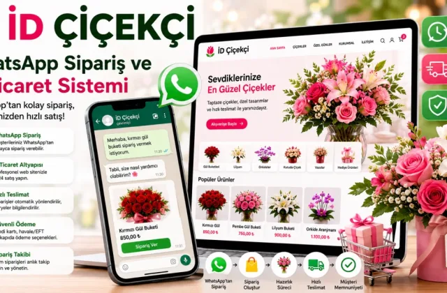 İD Çiçekçi | Mobil Uyumlu Çiçekçi Sitesi