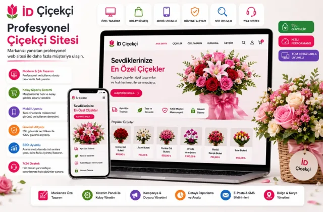 İD Çiçekçi | Profesyonel Çiçekçi Sitesi