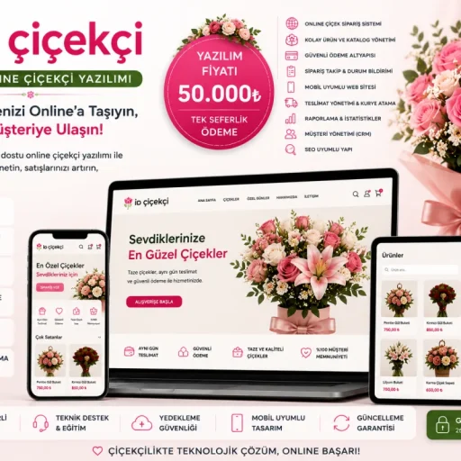 İD Çiçekçi | Online Çiçekçi Yazılımı