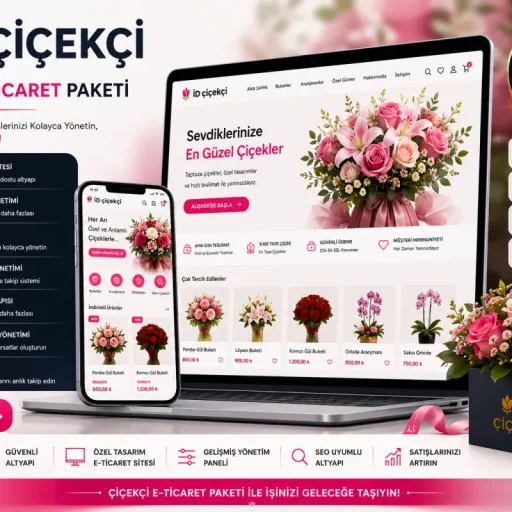 İD Çiçekçi | Florist Yazılımı ve E-Ticaret Çözümü