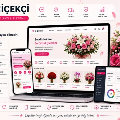İD Çiçekçi | Online Çiçek Satış Sistemi