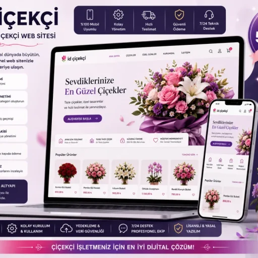 İD Çiçekçi | Profesyonel Çiçekçi Web Sitesi