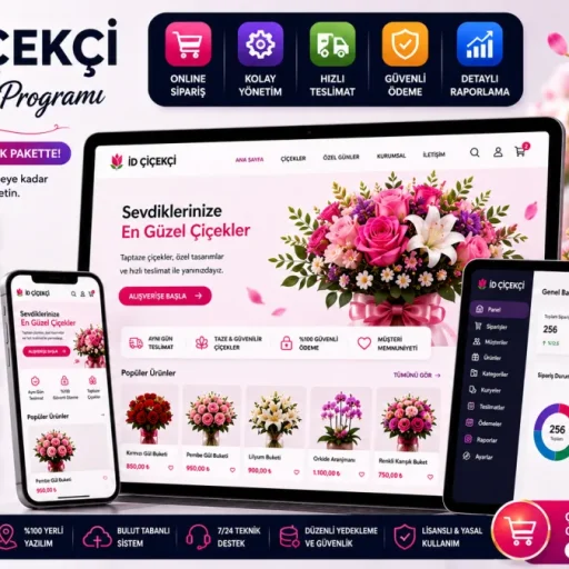 İD Çiçekçi | Çiçekçi Paket Programı
