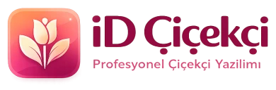 İD Çiçekçi Profesyonel Çiçekçi Yazılımı